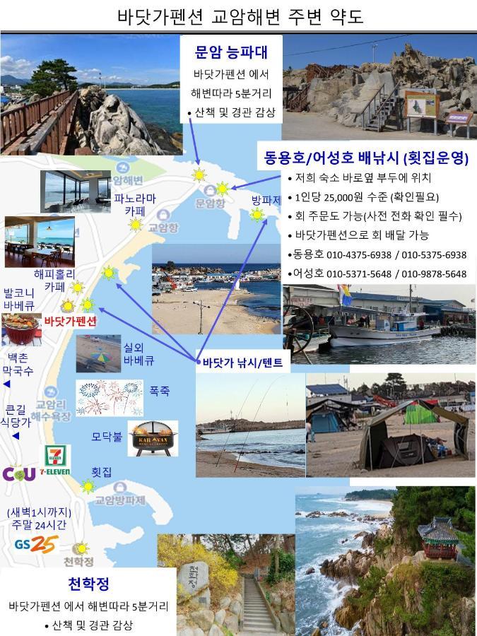 Seaside Minbak Villa โกซ็อง ภายนอก รูปภาพ